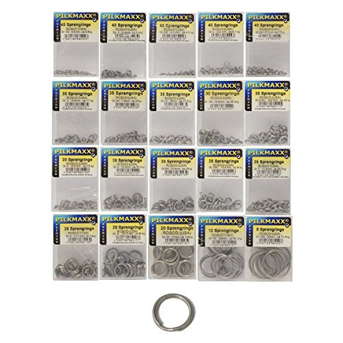 Rosco Sprengringe Edelstahl 4,3-29,5mm Durchmesser, Größe:4