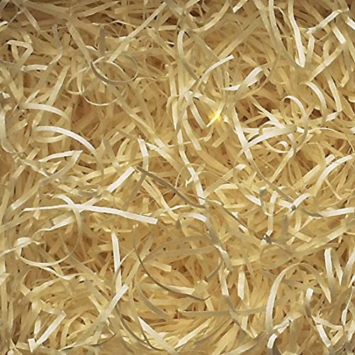 Box.it.pack.it Cream Shredded Paper, 100g