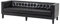Casa Padrino Luxus Echt Leder Sofa Glasgow Vintage Leder Schwarz - 3 Sitzer - Luxus Hotel Möbel