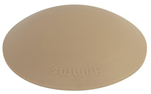 Türstopper Bumms Türpuffer Wandpuffer selbstklebend und schraubbar für Wand und Boden 60mm (beige, 5 Stück)