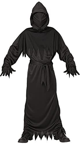 W WIDMANN MILANO Party Fashion - Kinderkostüm Sensenmann, Grim Reaper, Faschingskostüme Kinder, Halloween