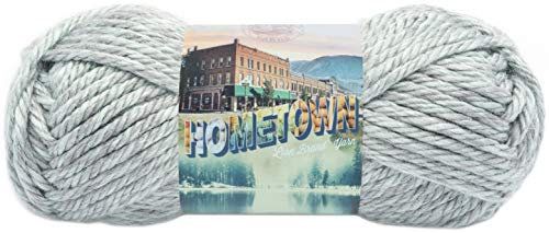 Lion Brand Yarn Company Lion Brand 135-226 Hometown USA Garn, Acryl, Fayetteville Frost, 30.48 x 20.32 x 10.16 cm, 100