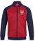 Arsenal FC - Jungen Trainingsjacke im Retro-Design - Offizielles Merchandise - Geschenk für Fußballfans - Rot/Dunkelblau - 12-13 Jahre