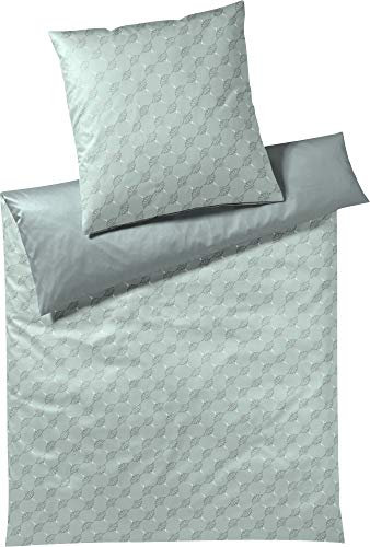 JOOP! Bettwäsche Cornflower Double aqua foam Kissenbezug einzeln 80x80 cm