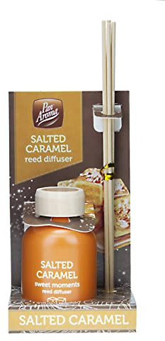 Pan Aroma Air Freshener Reed Diffuser, Salted Caramel, 50Ml