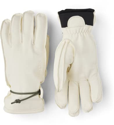 HESTRA Wakayama - 5 finger Almond white/Almond white - 8