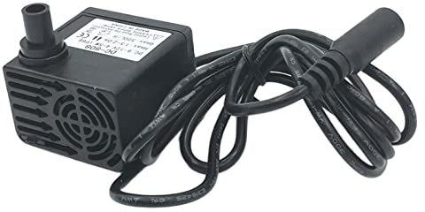 Sharplace Mini Bürstenlosen 5W 12V Brunnen Wasser Pumpe/H für Aquarium Teich