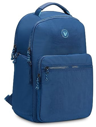 RONCATO ZAINO Groß 2 Comparti Rolling Dark Blue Unisex Erwachsene, Dunkelblau, Grande, Koffer
