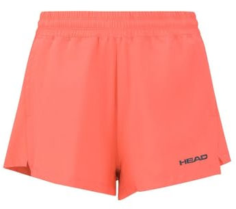 HEAD Shorts für Damen, Padel-Shorts, Lachs, PE 2023