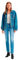 Levi's Femme Jeans 724 High Rise Straight, Cool I Am in Paradis, 27W / 32L