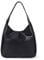 Juoxeepy Kunstleder Tote Bag Frauen Umhängetasche College Tote Leder Hobo Handtasche Arbeit Tote Tasche Geldbörse, Schwarz, Einheitsgröße