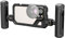 SMALLRIG Dual Handy Käfig Set für iPhone 15 Pro, mobiles Video Rig Käfig-Set aus Aluminiumlegierung mit kabellosem Schnellverschluss, Zwei Griffen für Videoaufzeichnung/YouTube/Vlog – 4397B
