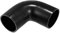 VekAuto Raccord Coudé À 90 Degrés En Silicone Pour Tuyau, Diamètre Intérieur De 80Mm (3,15 Pouces) Pour Voiture Noir