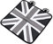 VALICLUD Belüftetes Sitzkissen 1 Stück Sitzkissen Union Jack Ice Silk Bequem Auto-sitzauflage