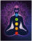 Mandala 1000 Pieces Wooden Jigsaw Puzzles Personalized Photo Puzzle for Adults Meditating Human in Lotus Pose Yoga Puzzle Home Decor