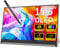 Magedok 4K OLED Portable Screen, 15.6 Touch Screen, DCI-P3 100% Anti-Glare 1MS Compatible with MPP Stylus for Laptop, Eye Care, Gaming Computer, with Sliver Stand