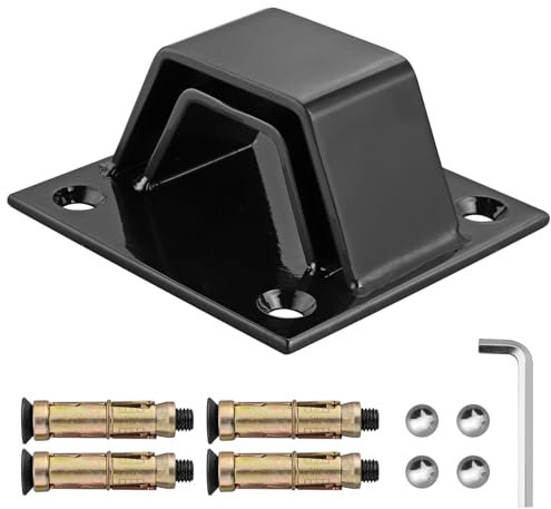 EYPINS Anclaje de Tierra Anclaje de Pared de Alta Seguridad para Motocicleta Bicicleta, Antirrobo Bloqueo Con Gran Tamaño