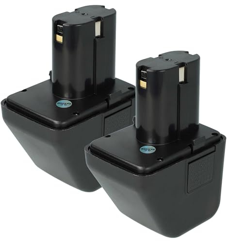 EXTENSILO 2X Batterie Compatible avec Würth G12 Outil électrique | outil de pose pour rivets aveugles (3500 mAh, NiMH, 12 V)