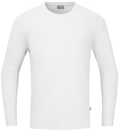 JAKO Corporate Teamwear Longsleeve Organic – Langarmshirt Herren & Damen aus 100% Baumwolle, 60 °C waschbar, verstärkte Schulternähte