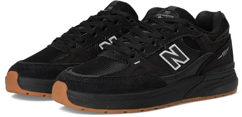 New Balance Unisex-Adult 933 Andrew Reynolds, Black/Black, 11 Women/9.5 Men