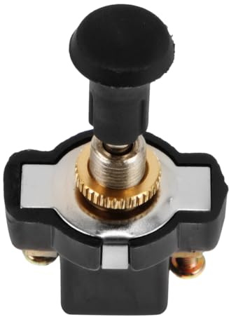MAGICLULU Interrupteur À Tirette 12 V Pour Phare Universel Étanche Bouton De Remplacement Facile À Installer Pour Véhicules Auto Et Moto