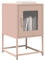 JHQHSM Comodino, Comodino Camera da letto Mobile da bagno Cucina mobile Camere da letto Adatto per Toilette Ingressi Corridoi Uffici Sale da pranzo Rosa 36x39x60,5 cm in Acciaio Laminato a Freddo