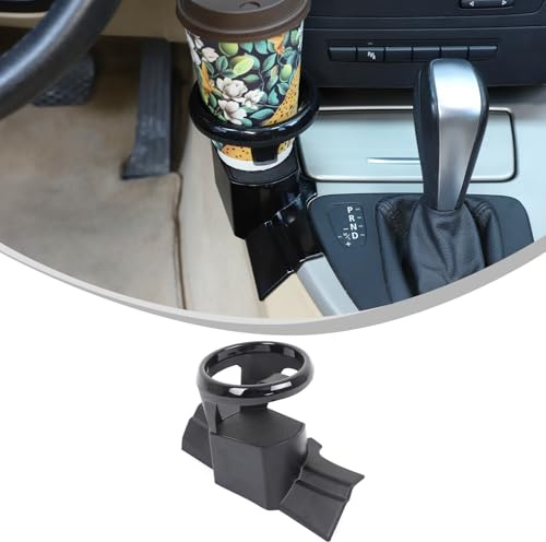 Porte-gobelet de voiture, porte-gobelet de voiture, porte-gobelet gauche, ABS, 1 pièce, compatible avec BMW Série 3 (2005-2012)