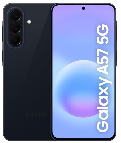 Samsung Galaxy A57 5G, Slim Smartphone, Awesome Intelligence Features, 8GB, 256GB Storage, 50MP Wide-Angle Camera, Up To 2-Day Runtime, Awesome Navy, 3 Year Extended Warranty (UK Version)