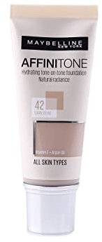 Maybelline Affinitone Perfecting And Protecting Foundation, Dark Beige '42'
