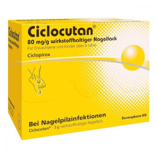 Ciclocutan® Nagellack - 80 mg/g wirkstoffhaltiger Nagellack,3g