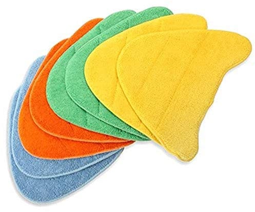 SPARES2GO Premium Cover Pads for VAX S86-CCM-3 S86-MC-C S86-SF-B S86-SF-C S86-SF-CCP S86-SF-CC Steam Fresh Steam Cleaner Mop (Pack of 8)