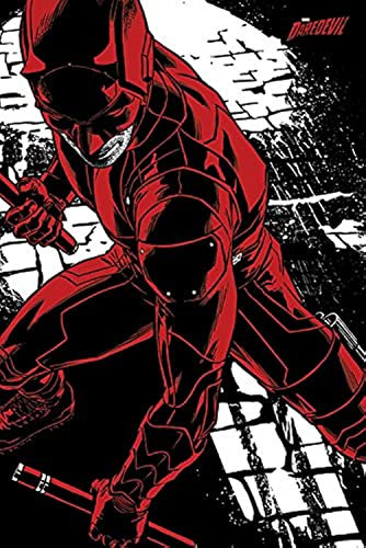 Grupo Erik PP33871 Poster Daredevil Tv Series Fight, carta, Multicolore, 91 x 61,5 x 0,1 cm