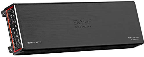Boss Audio BE2200.5D Elite - Amplificatore per auto ad alto rendimento, 5 canali, classe D, 2200 W