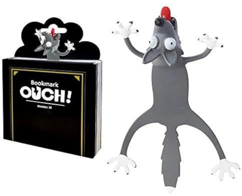 3D Cartoon Tier-Lesezeichen,bookmark animal,lesezeichen kinder,lesezeichen magnetisch,3D Stereo Cartoon schön Tier Lesezeichen Geschenk für Kinder und Erwachsene (A)