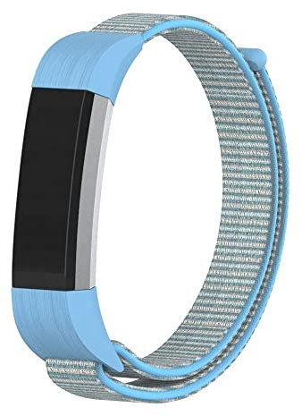 Strap-it Nylonarmband Blau - Passend für Fitbit Alta - Armband für Smartwatch - Ersatzarmband