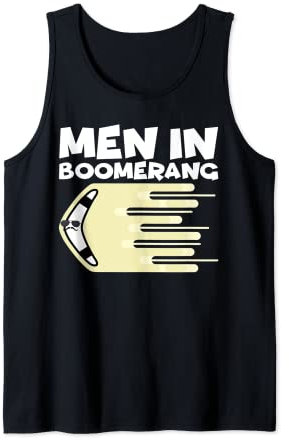 Männer in einem Bumerang Bumerang Tank Top