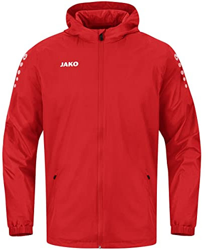 JAKO Kinder Allwetterjacke Team 2.0, rot, 116