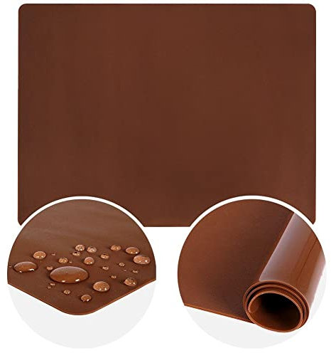 Silikon Backmatte Rutschfeste Antihafte Silikonmatte Backbrett Ausrollmatte Teigmatte 60x50 cm