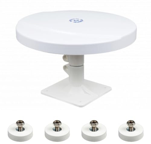 Antarion Antenne TNT Passive omnidirectionnelle Camping Car + 4 aimants