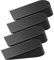 Türstopper, extra große Gummi-Türkeile, strapazierfähig, schwarz, Türstopper für Boden, rutschfest, große Türstopper, Halter für Terrasse, Outdoor, Häuser, Büros, Garage, 4 Stück