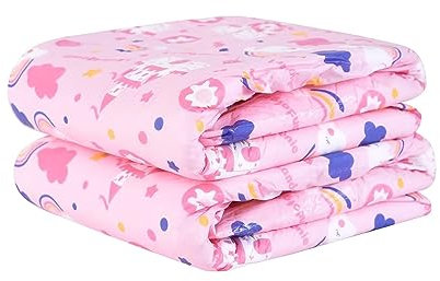 Landofgenie Erwachsene Windeln Rosa gedruckte Windel Inkontinenz Unterwäsche Große Nachtwindeln Mit Tabs 2-Stücke (Medium 28-38)