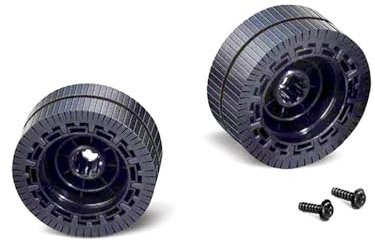 2 Pack Räder Reparatur Ersatzteile Kompatibel für IRobot Braava Jet M6 (6110) (6012) (6112) (6113) Ultimate Robot Mop Wartung Zubehör (2 Pack Räder)