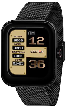 Sector No Limits S-03 Wr 3Atm Smartwatch Uomo, Digitale - R3253294002