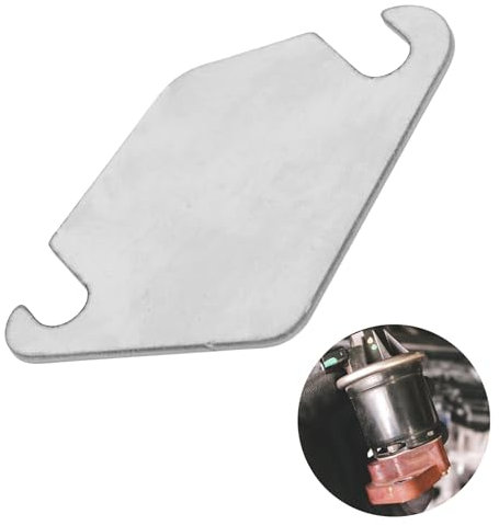 Lotbun 1 pcs Plaque Egr 1.6 Hdi en Acier Inoxydable, Joint de Vanne, joint EGR en acier inoxydable EGR joint d'étanchéité EGR Block, Joint D'Obturation Egr pour, vanne egr 1.9 tdi
