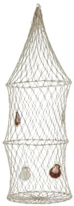 Deko Reuse mit Muscheln Fischernetz für die Maritime Dekoration 16x47cm