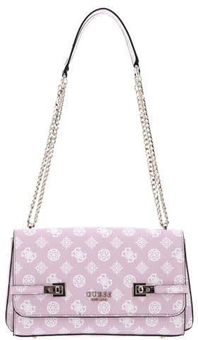 GUESS Loralee Convertible XBody Flap Pale Pink Logo