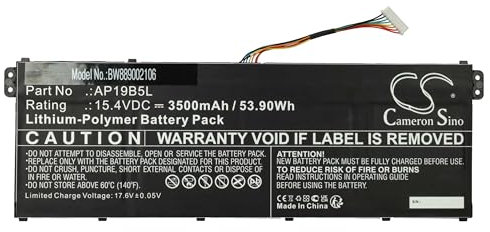 vhbw 1x batteria compatibile con Acer Swift 3 SF314-42-R29H, SF314-42 N19C4 notebook (3500mAh, 15,4V, Li-Poly) - infochip