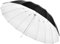 Ombrello Softbox per fotografia stroboscopico, 180 cm, per illuminazione di grandi eventi commerciali (bianco/nero)