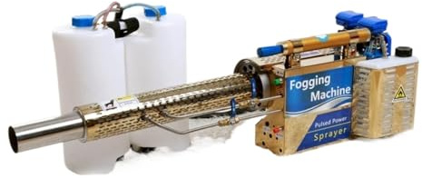 120K Fogr Desinfektions-ULV-Sprührät, tragbare Zerstäuberkiller-Nebelmaschine for Farm Office Industrial, vielseitig und einfach zu bedienen(Gold)
