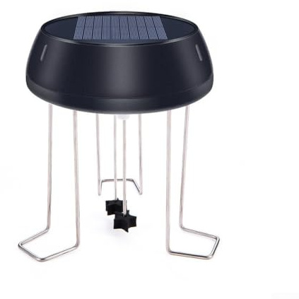 Besttoolifes Outdoor Solar Teich für Vogeltränke Brunnen Rührwerk - Solar Wasser Wiggler mit U-förmiger Halterung, Wetterbeständig Garten Wassersprudler Gerät